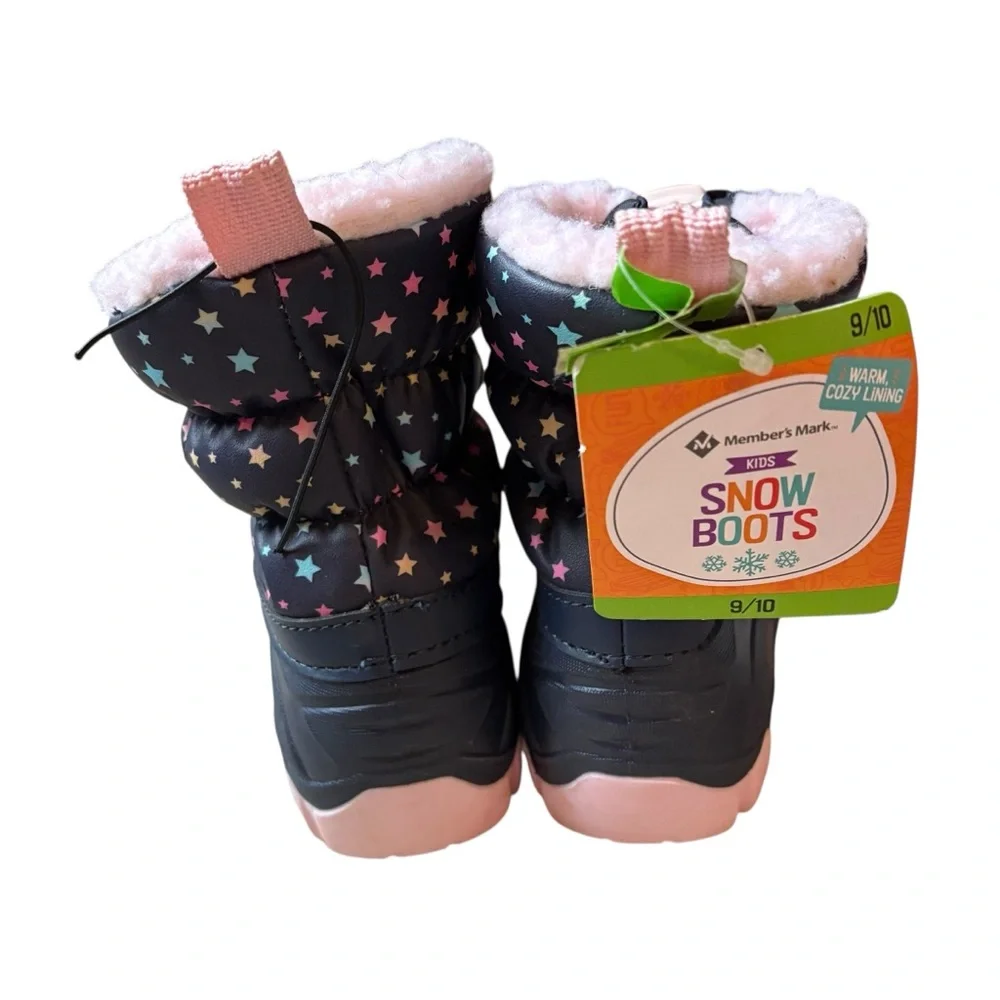 Member’s Mark‎ Blue Hearts Insulated Snow Boots NWT Size 9/10
